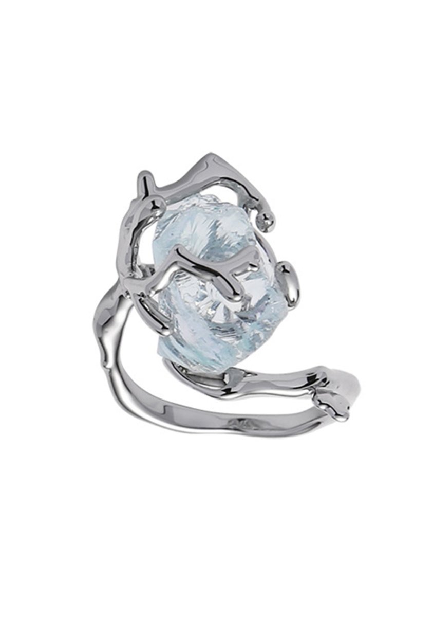 Ice Blue Gem Ring