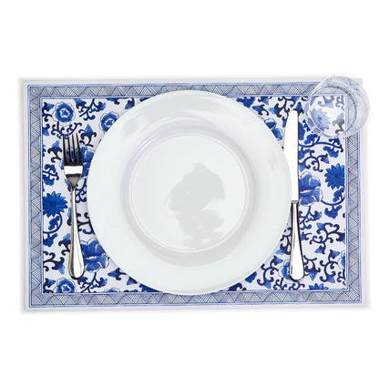 Chinoiserie 40 Pc Paper Placemat Book