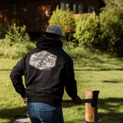 Burlebo: Iron Sharpens Iron Fleece Hoodie