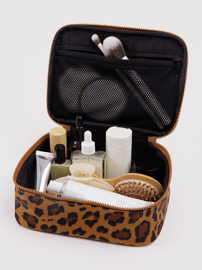 Small Cosmetic Case: Leopard