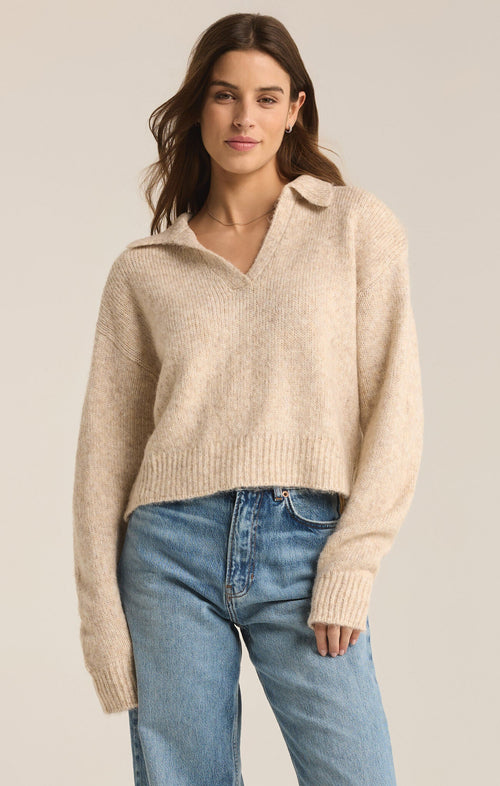 Redford Sweater - Light Oat