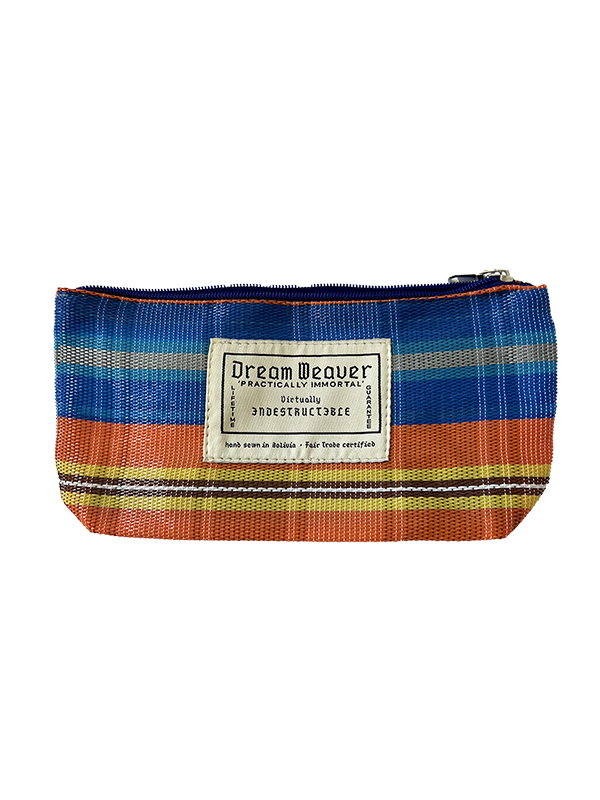 The Kit Minimal Essentials Bag: Sunset Stripe