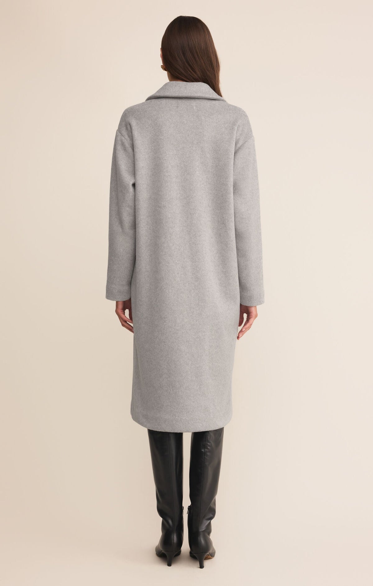 Mason Luxe Coat- Classic Heather Grey