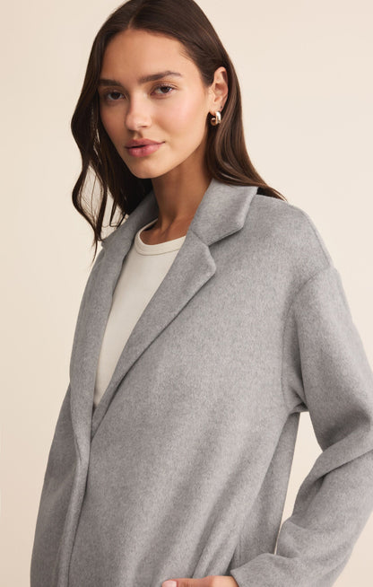 Mason Luxe Coat- Classic Heather Grey