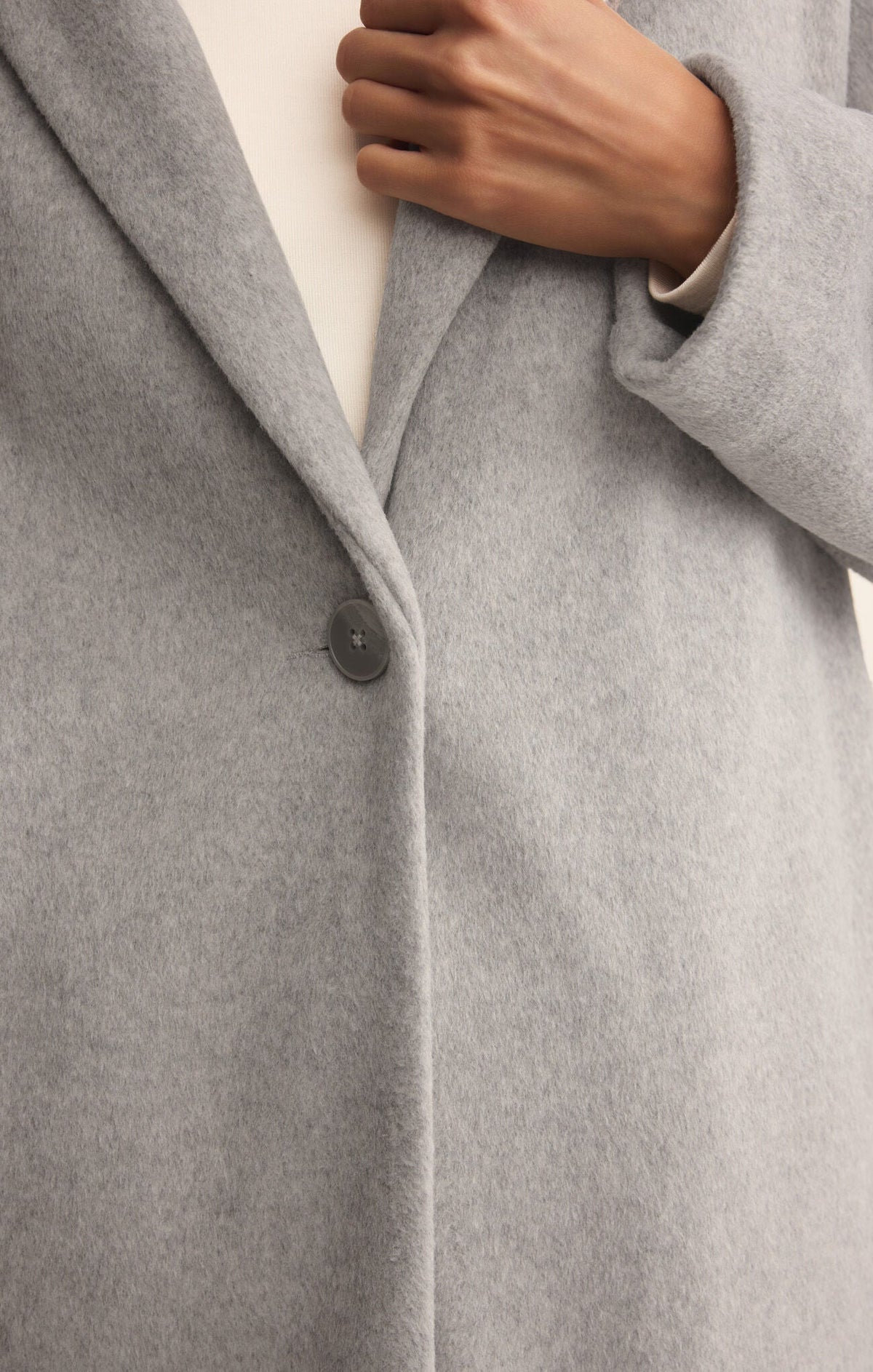 Mason Luxe Coat- Classic Heather Grey