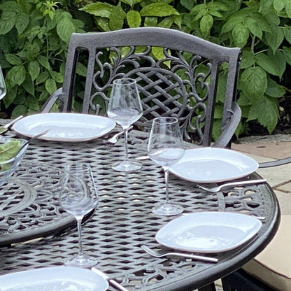 Ballygowan 8 Seater Set with Round Table & Lazy Susan
