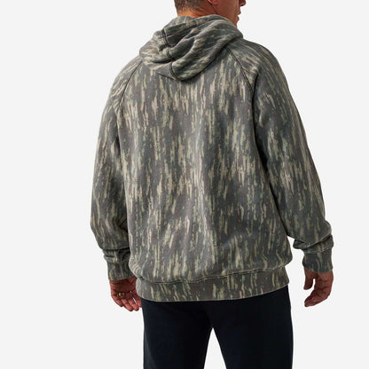 Burlebo: Vintage Washed Hoodie- Midland Camo