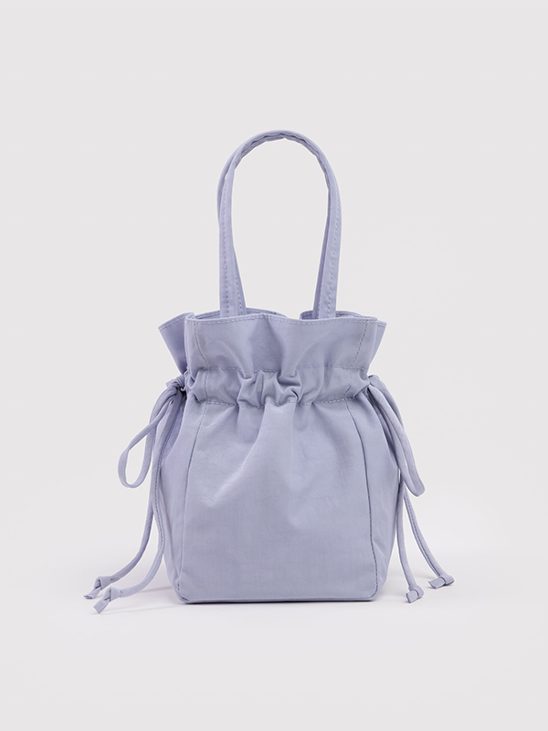 Nylon Drawstring Bag: Mist