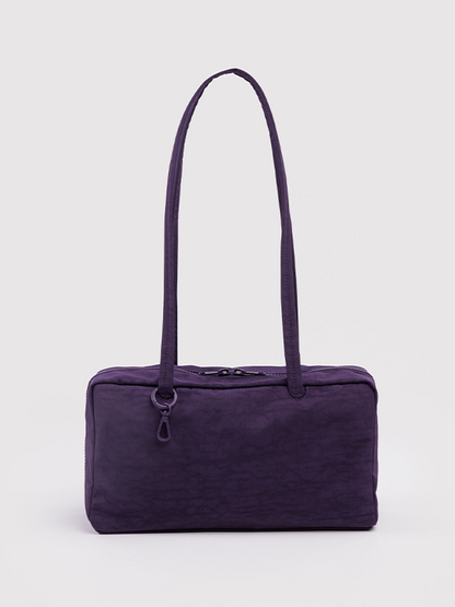 Nylon Bowler Bag: Fig