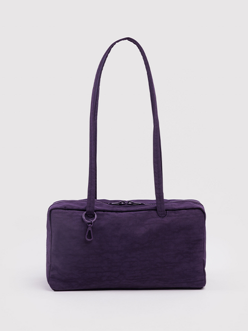 Nylon Bowler Bag: Fig