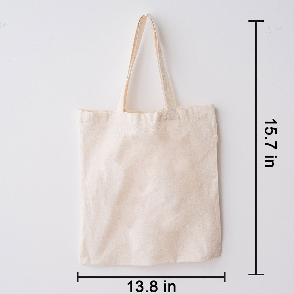Orange Pony Canvas Tote Bag