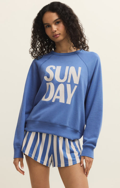 Sunday Sweatshirt- Bayside