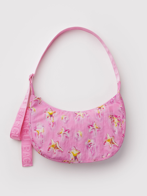 Medium Nylon Crescent Bag: Dancing Star