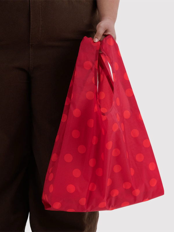 Standard Baggu: Red Polka Dot