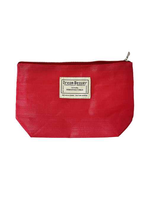 The Ditty  Personal Incidentals Bag: Holiday Red