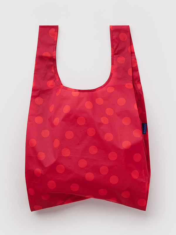 Standard Baggu: Red Polka Dot