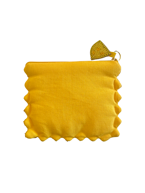 Beaded Coin Purse: Cheese Ramen