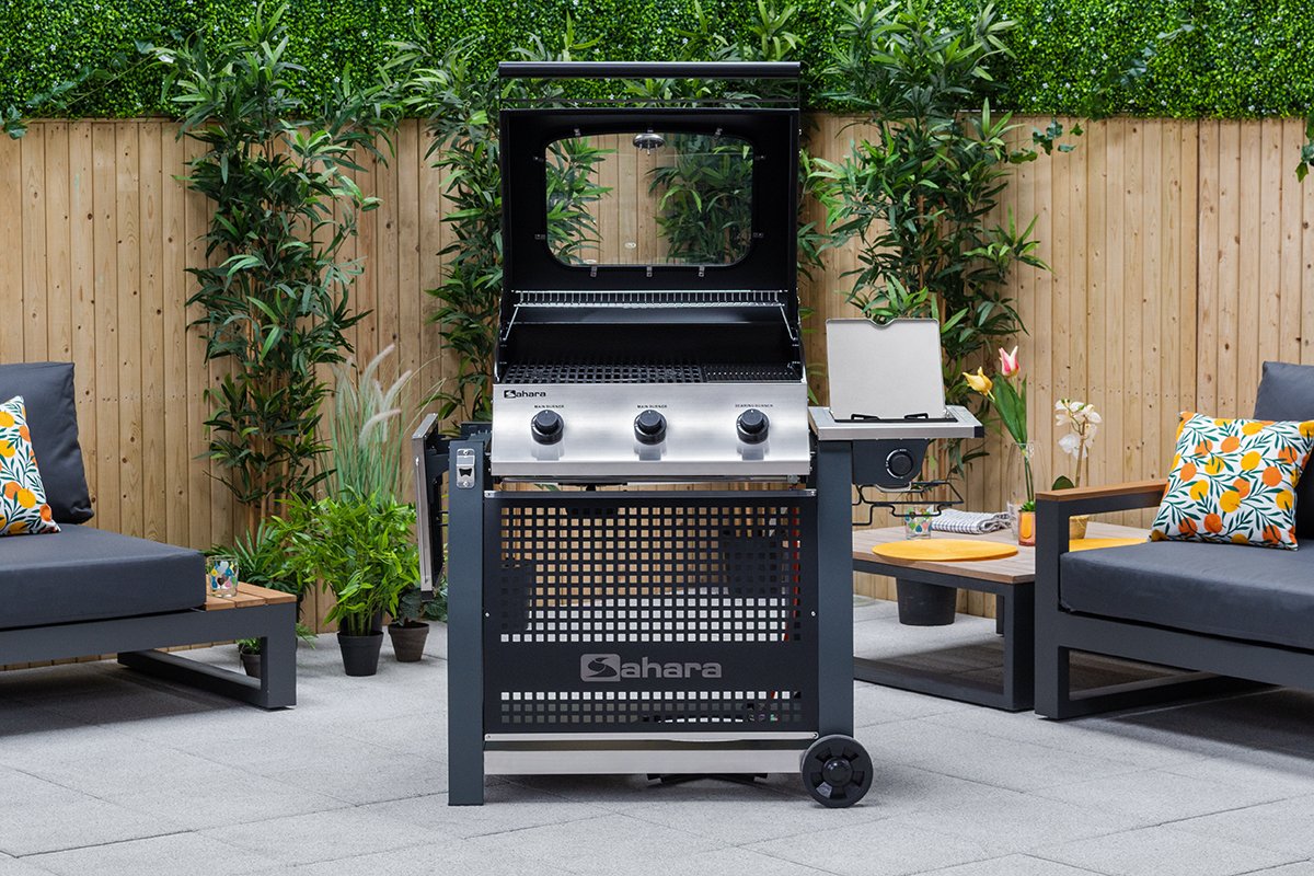 Sahara S375 3 Burner Gas Barbecue | Premium Outdoor Cooking