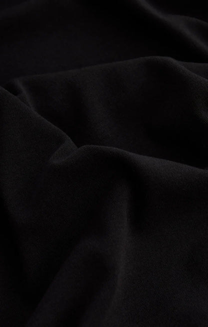 Sable Rib Sweatshirt- Black