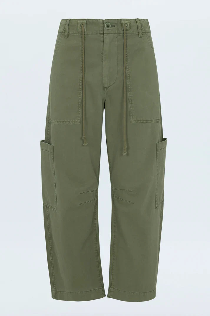 Sabrina Curved Utility Pants- Meadow