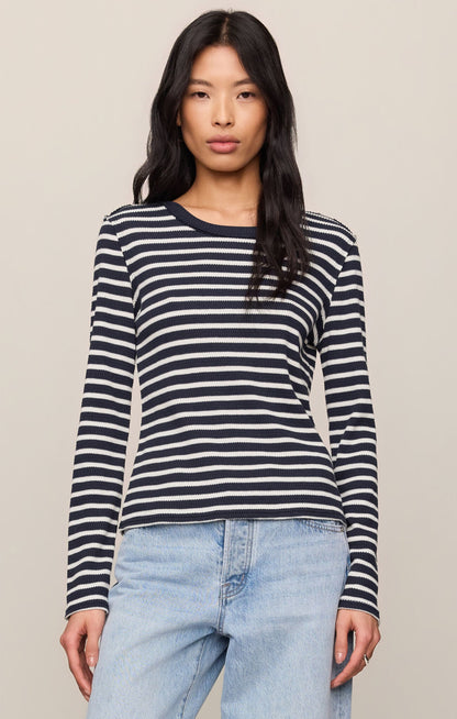 Arlet Stripe Thermal Top - Eclipse