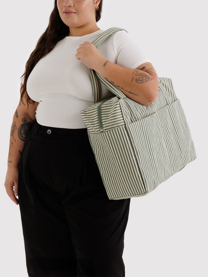 Cloud Carry-On: Sage Stripe