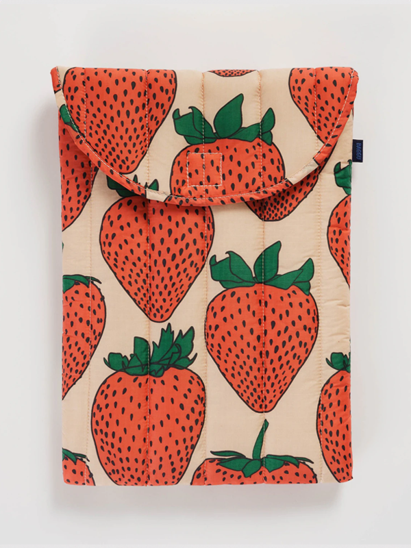 Puffy Laptop Sleeve 16": Strawberry