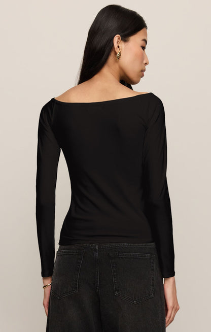 Sabrina Top Black