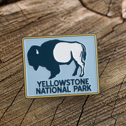 "Yellowstone Bison" Pin
