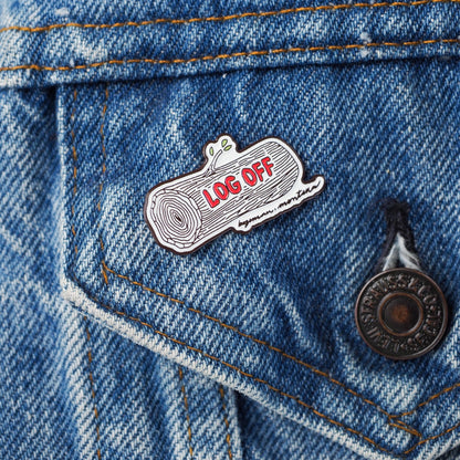 "Log Off" Pin