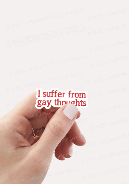 Cherrykitten Sorry Im Gay Y2K Stickers Pack Of 11