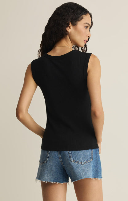 Black Leisurely Tank