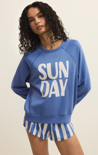 Sunday Sweatshirt- Bayside