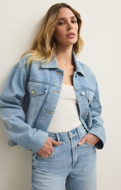 Dani Trucker Jacket - Cove