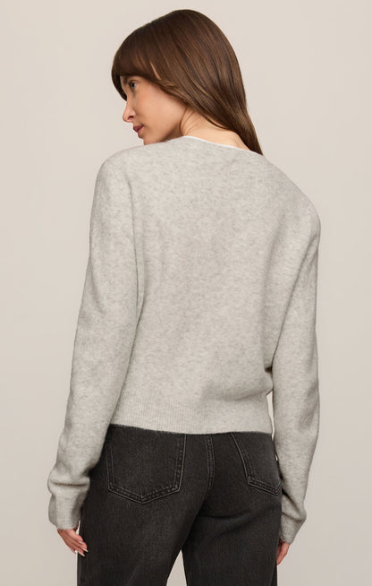 Medina Cardigan - Feather Grey