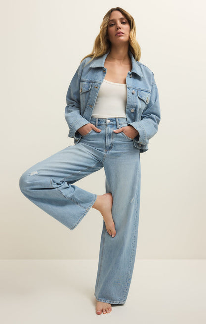 Dani Trucker Jacket - Cove