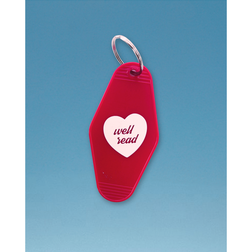 "Well Read" Keychain