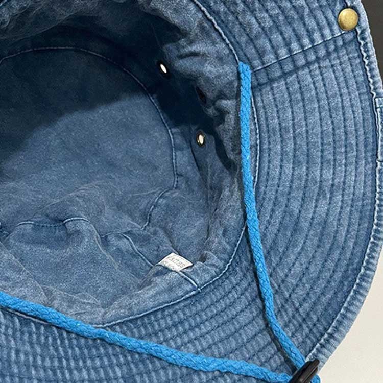 Western Cowboy Stars Vintage Denim Hat