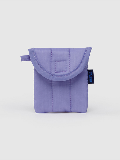 Puffy Earbuds Case: Wisteria