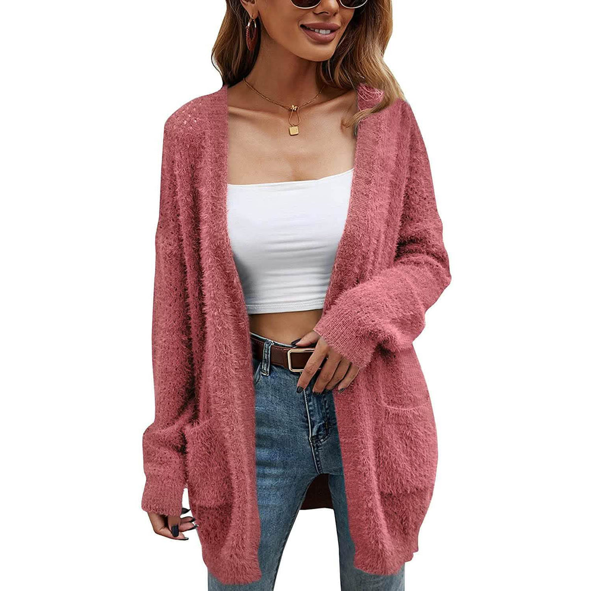 Women's Cardigan Knitted Sweater Jacket