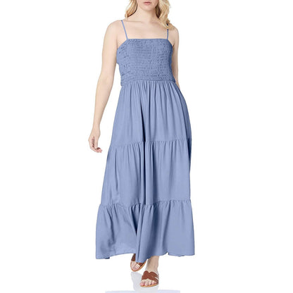 Women's Summer Boho Sleeveless Maxi Dress