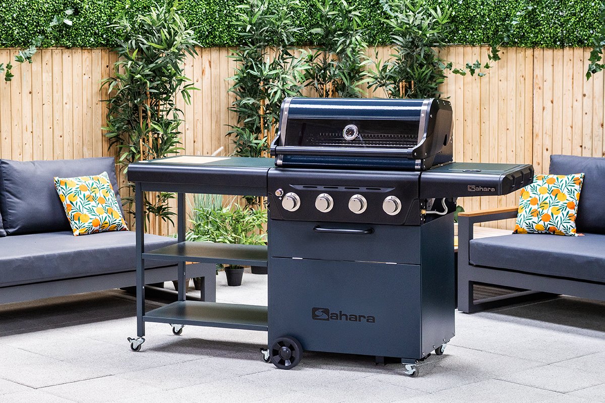 Sahara X475 Gas Barbecue | 4 Burner BBQ for Summer Entertaining