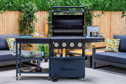 Sahara X475 Gas Barbecue | 4 Burner BBQ for Summer Entertaining