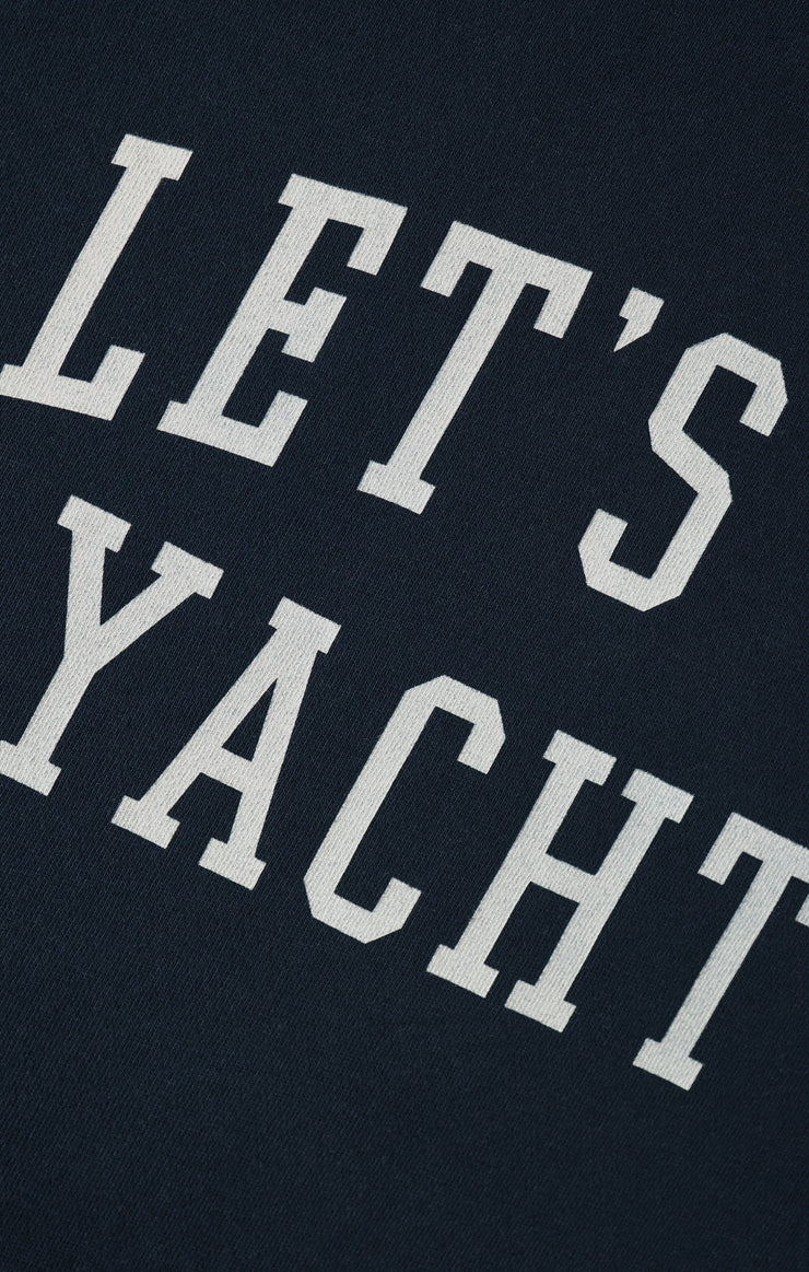 Yachty Boyfriend Sweatshirt- Eclipse