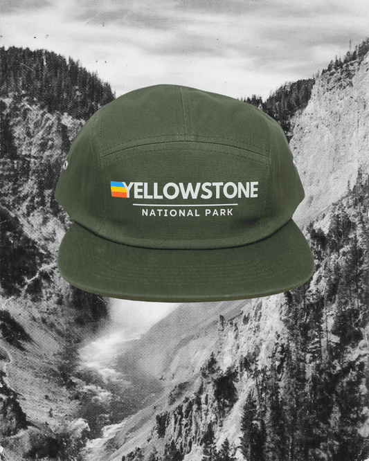 "Yellowstone Memories" 5 Panel Hat