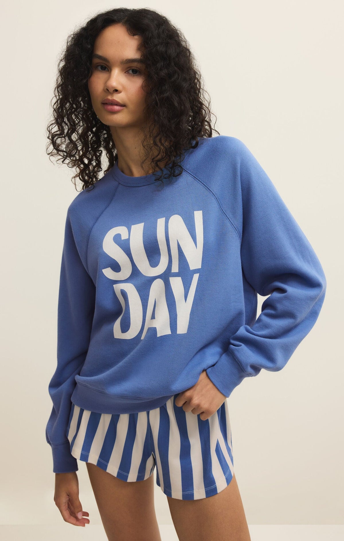 Sunday Sweatshirt- Bayside