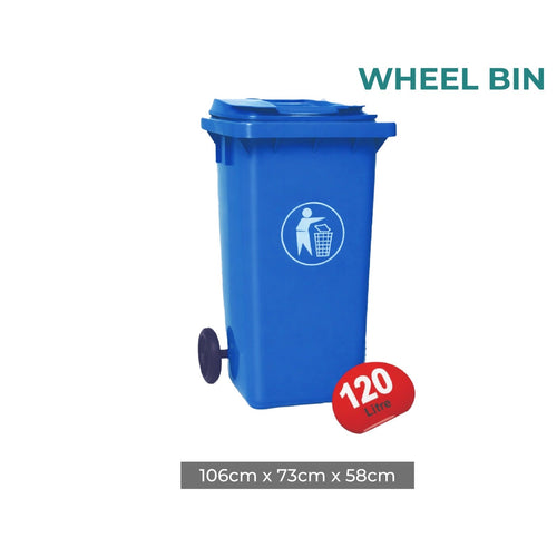 Zidello 120LWheel Bin (91.5 cm × 78 cm × 53 cm)